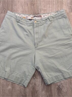 Berle Wash Stoned Beaten Shorts Mens Size 40